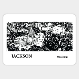 Jackson - Mississippi Magnet